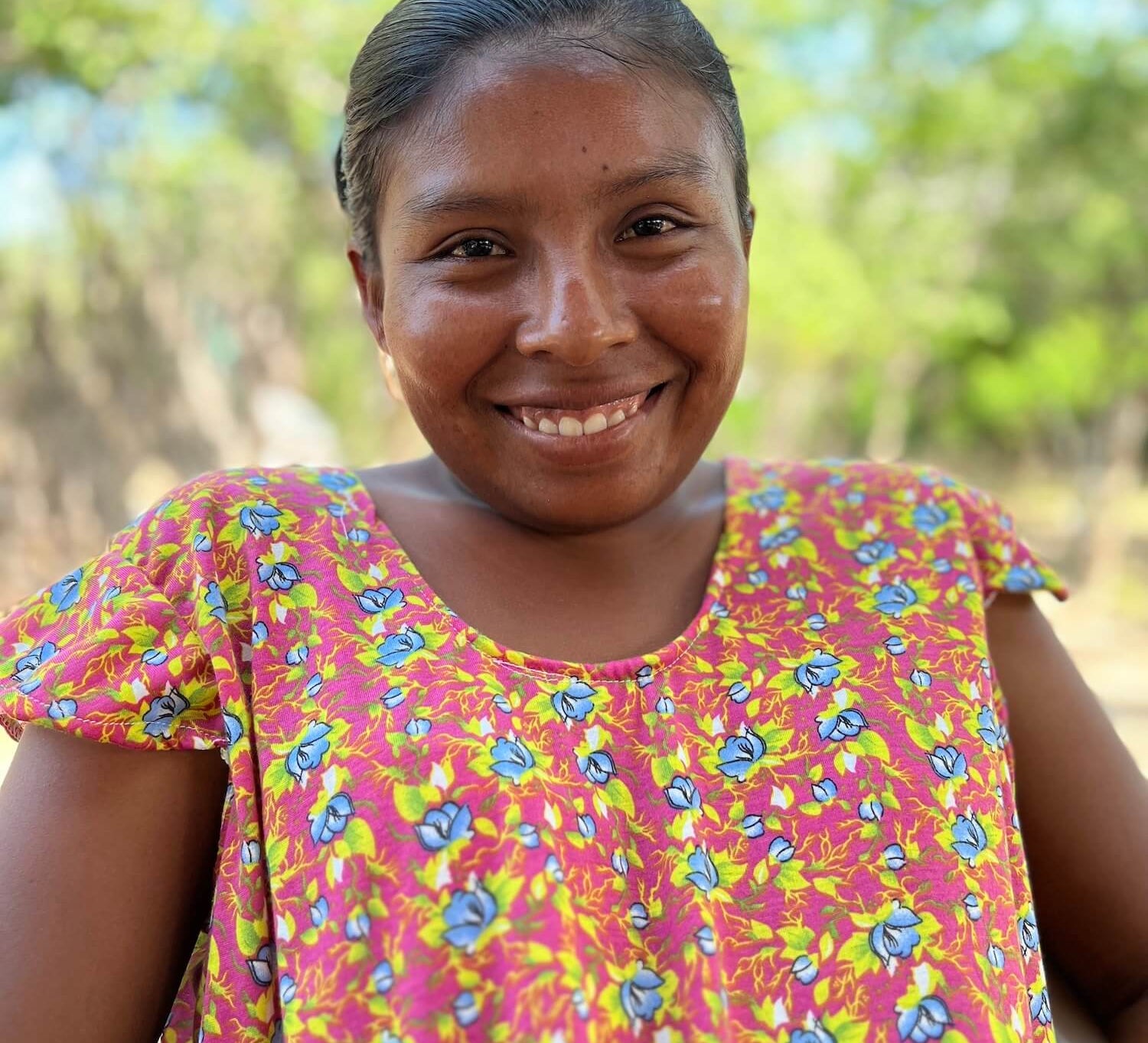Wayuu weaver from Tocoromana, Mariana Pushaina